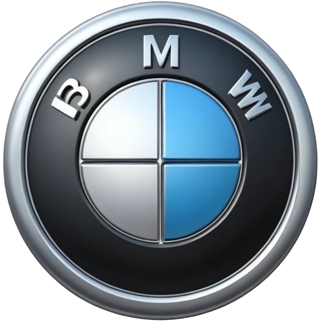 Bmw symbol real without double layer  emoji