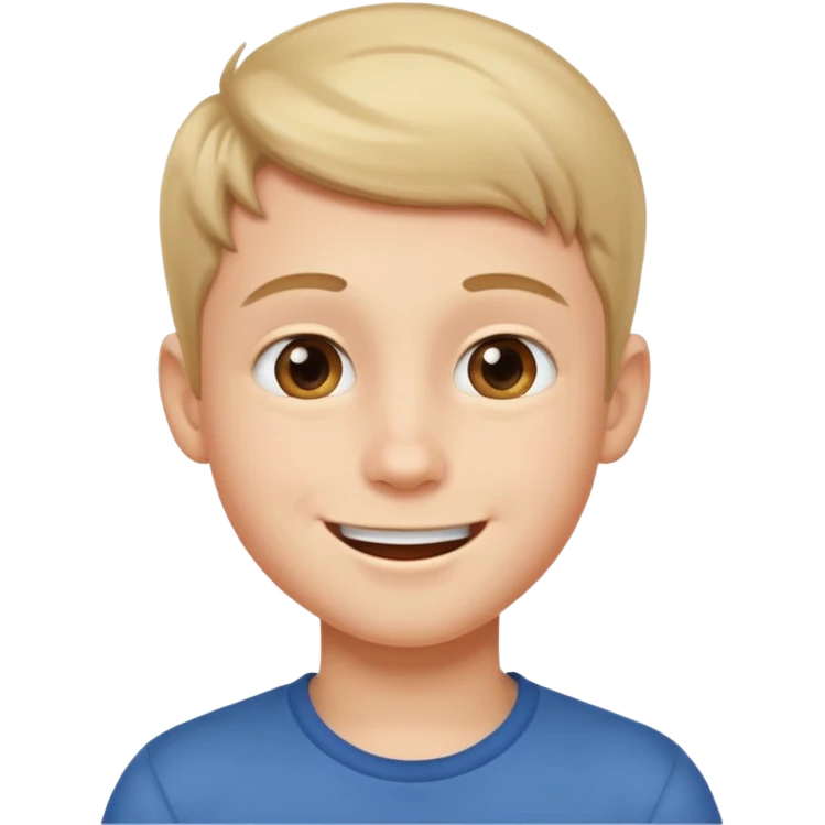 A boy showing right cheek to her mother asking for a gentle playful slap only boy no picture of mother included in emoji
Give side view of right cheek emoji