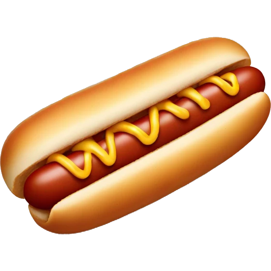 Hotdog emoji
