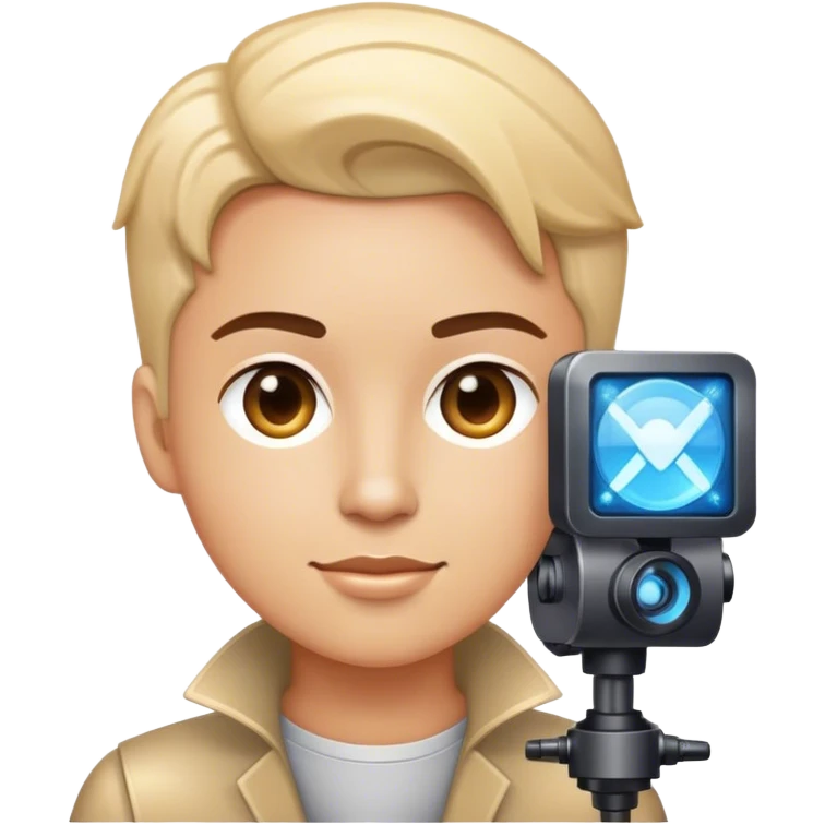 A content writer (journalist) with AI sparkles emoji