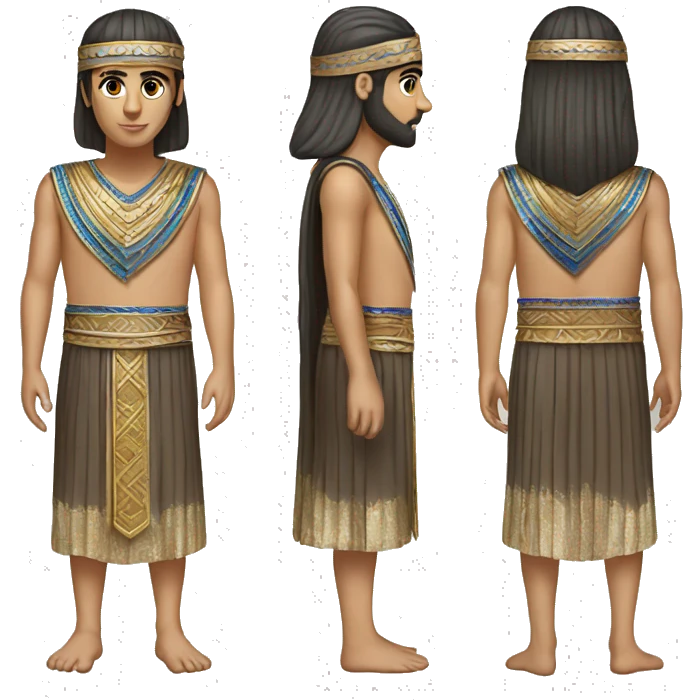 Assyrian clothing emoji