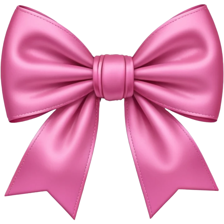 bow pink emoji