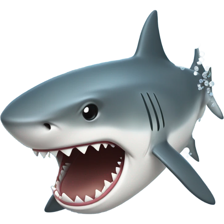 Shark pooping emoji