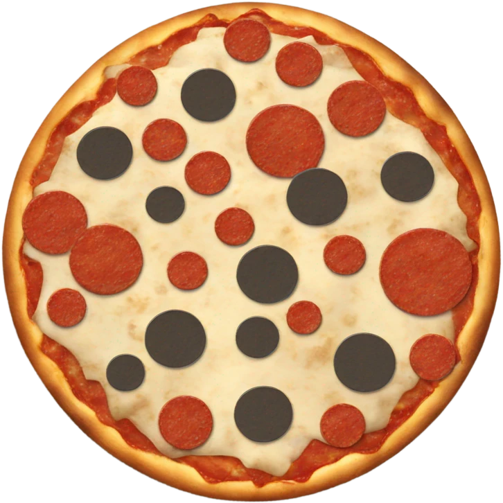 Football pizza  emoji