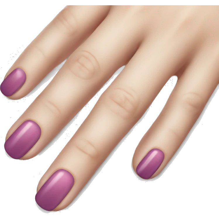 Nail polish  emoji