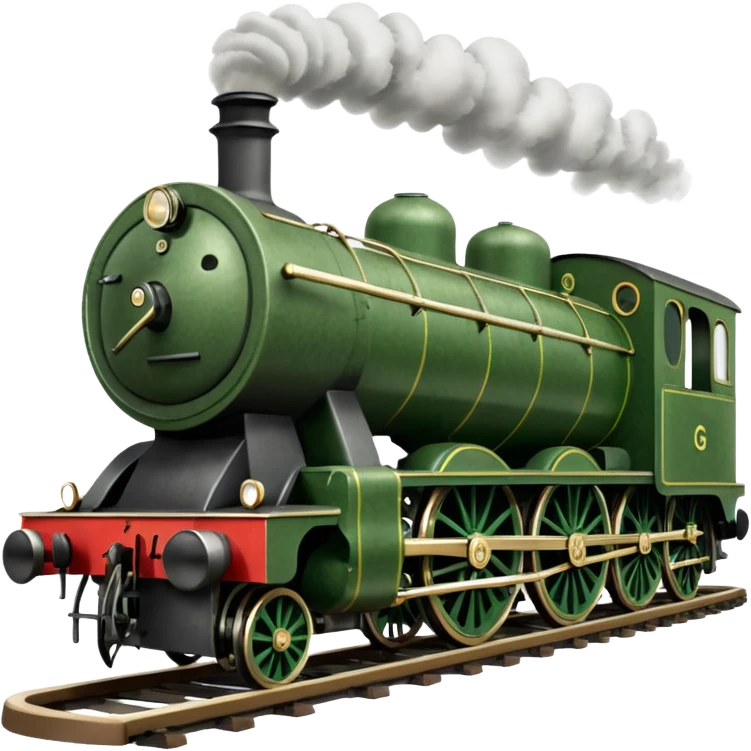 GWR 1400 Class green color  emoji