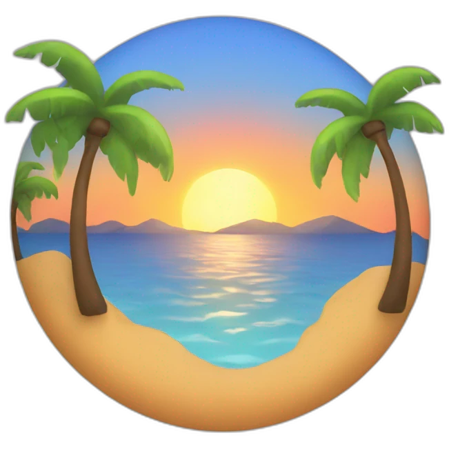 Sunrise emoji