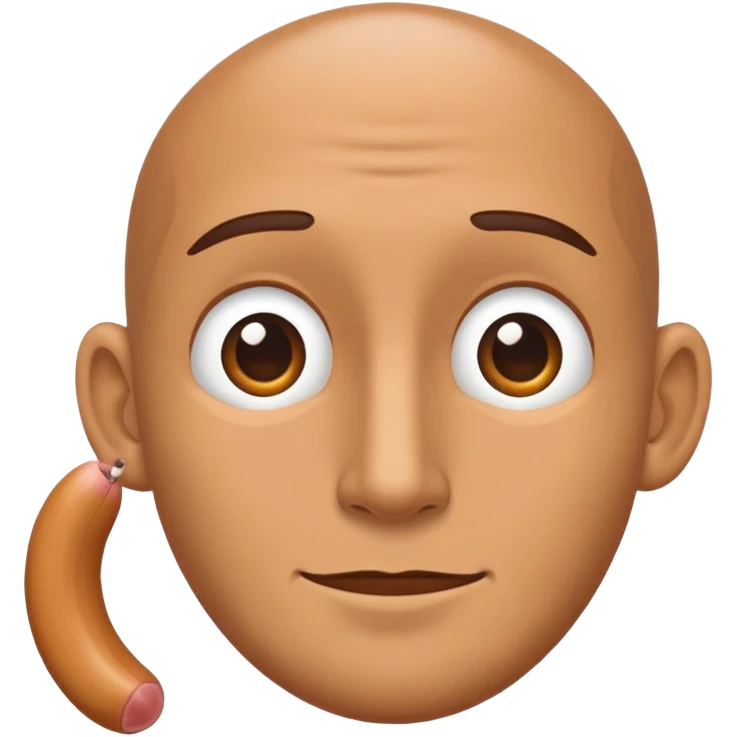 Man rotate on dick emoji