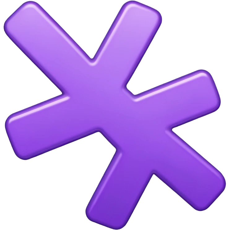 purple plus emoji
