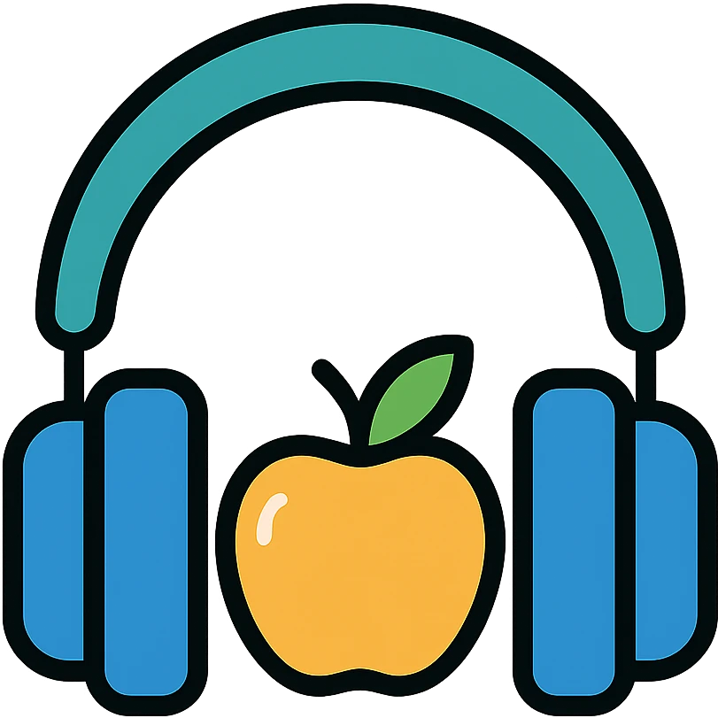 apple headphones colorful outlined icon emoji