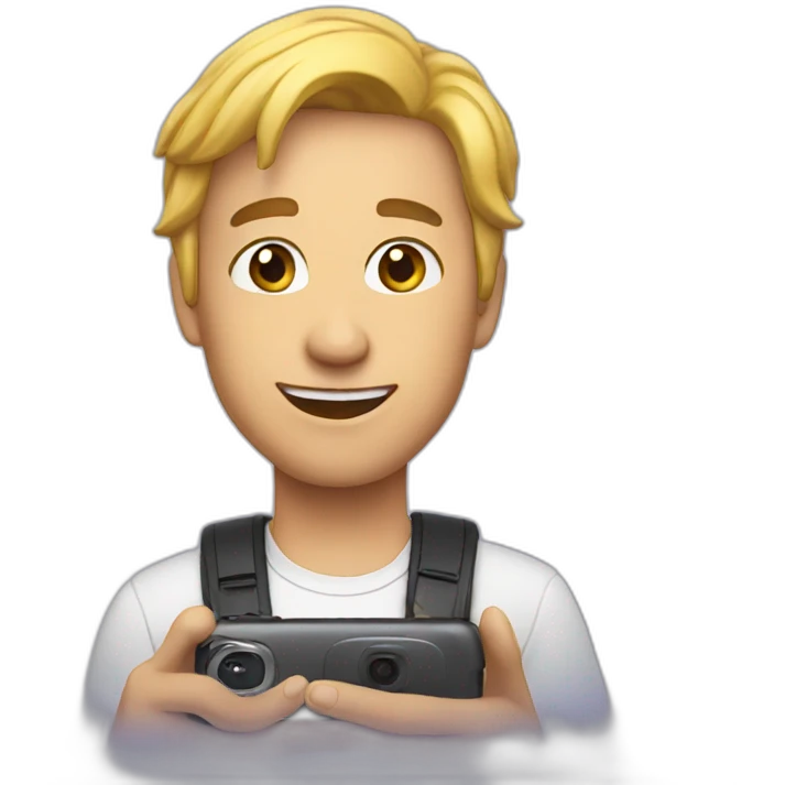 taking a selfie emoji