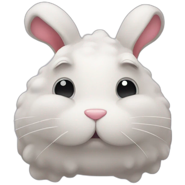 Lumpy bunny emoji