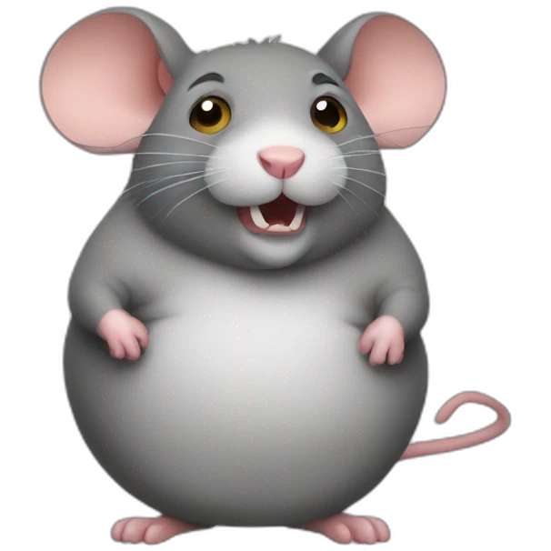 Fat rat emoji