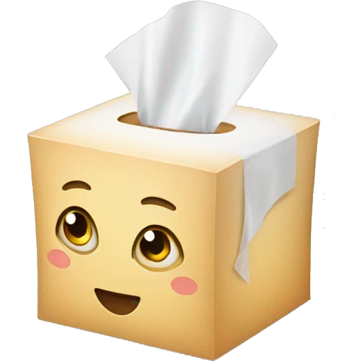 tissue box emoji