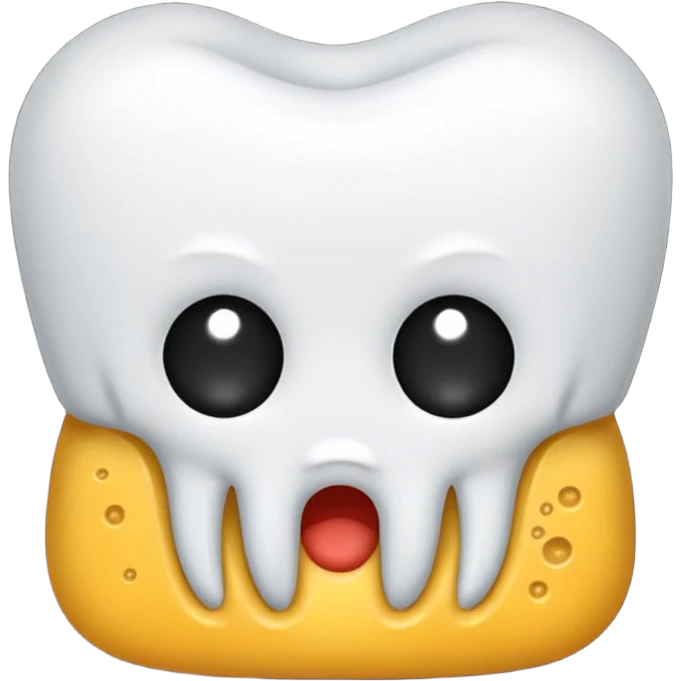 Supragingival calculus emoji