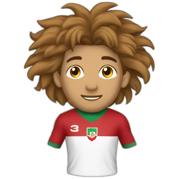Lion de l'Atlas footballeur marocain emoji