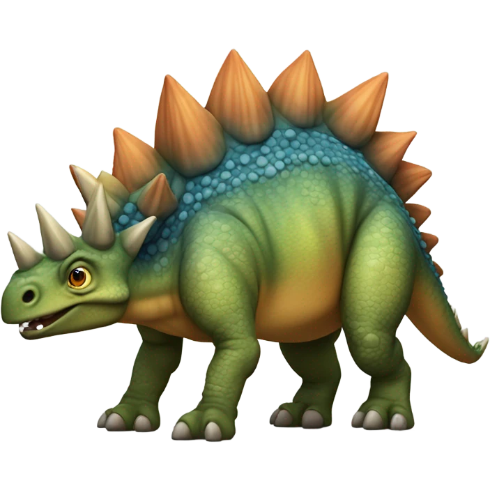 realistic Stegosaurus  emoji