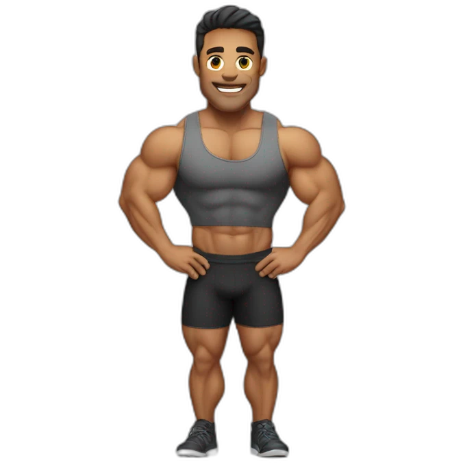 bodybuilder emoji