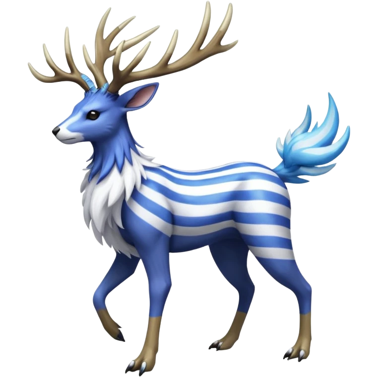 Xerneas-Raikou-Fakémon-hybrid-creature (full body)  emoji