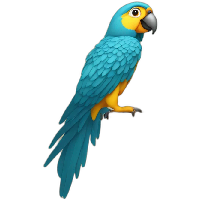 parrot is teacher emoji