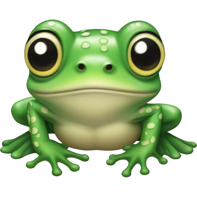 Fairy frog emoji