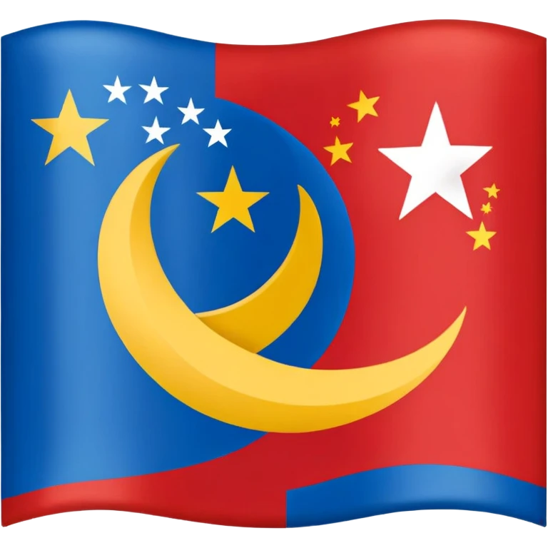 Flag of karakalpakstan emoji