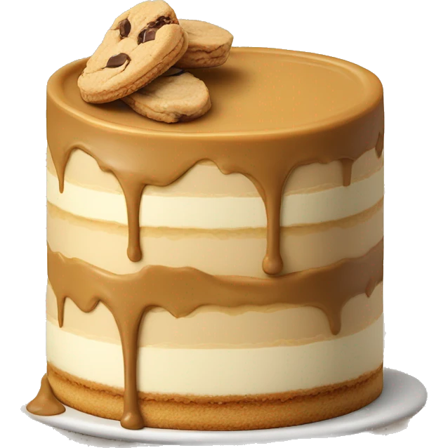 Cookie Butter Cheesecake emoji
