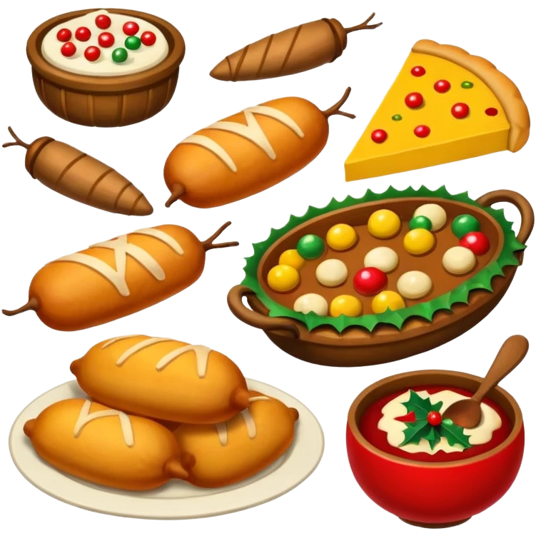 romania christmas food emoji