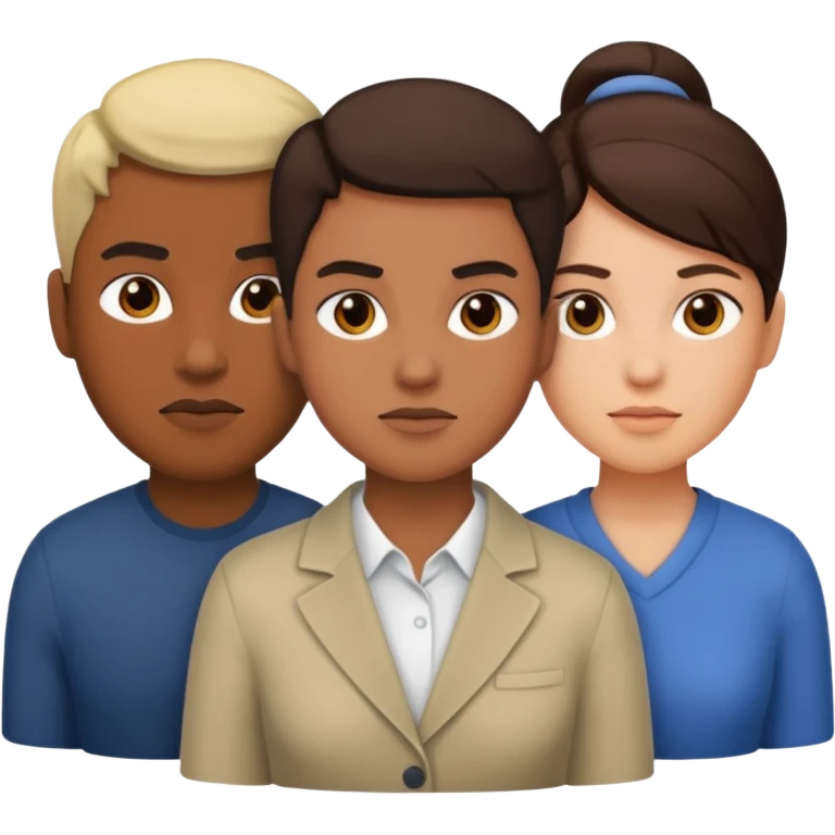 strong team of 3 emoji