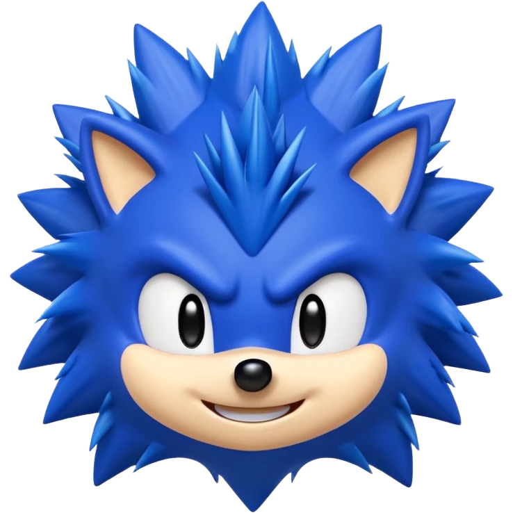 Sonic the hedgehog emoji
