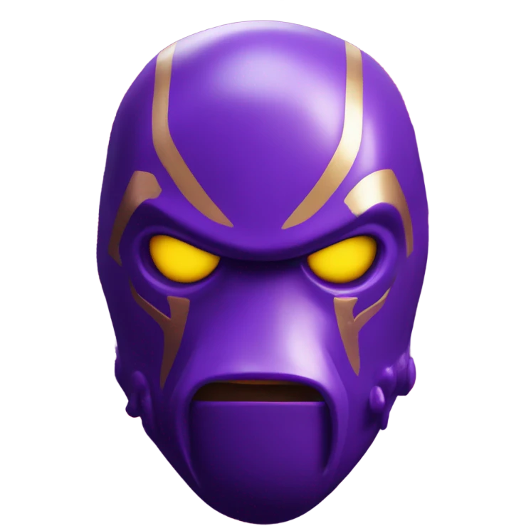 Thanos meme squid game mask red emoji