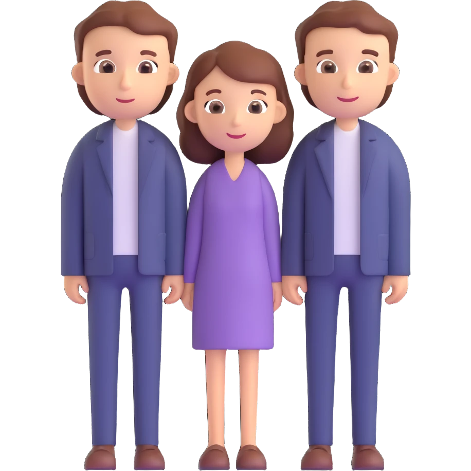 a pair of working parents emoji