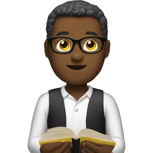 avid reader emoji