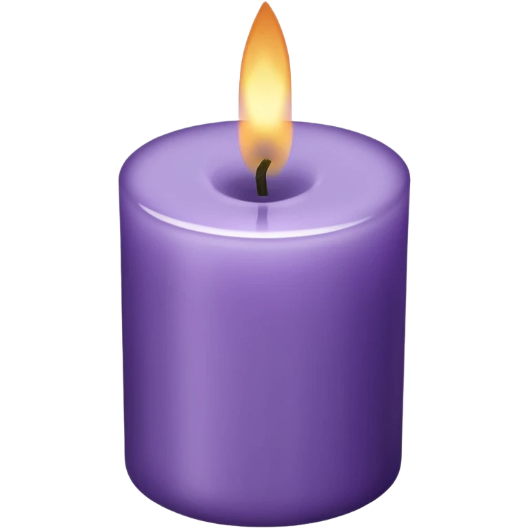 Purple ‘Dior’ candle emoji