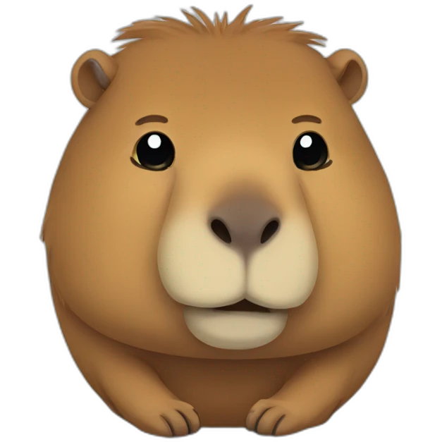 Capybara sad emoji