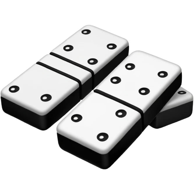 Domino piéces emoji