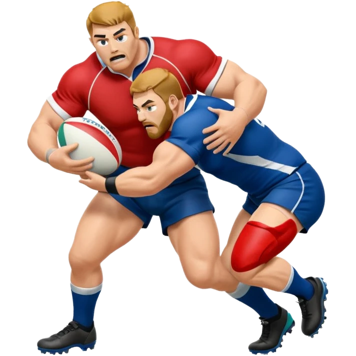 dominant rugby double tackle tackle emoji