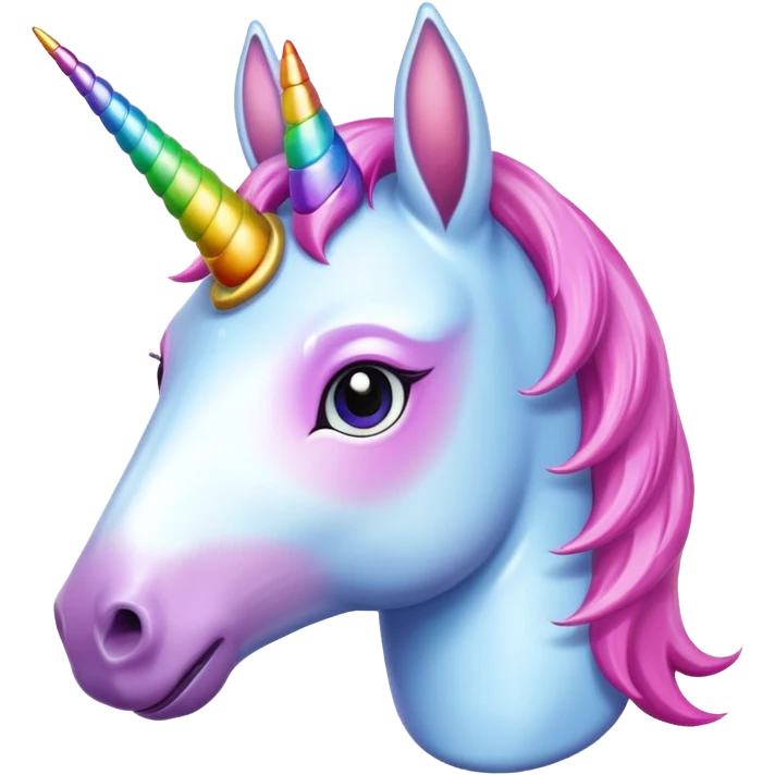 Unicorn face  emoji