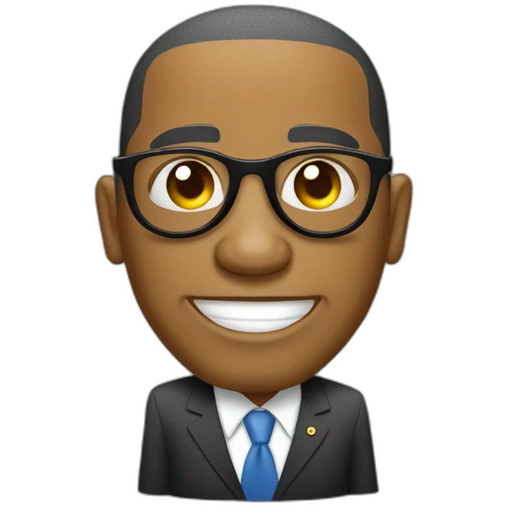 obama avec des lunettes de soleil emoji