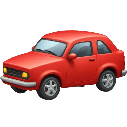 red toy car emoji