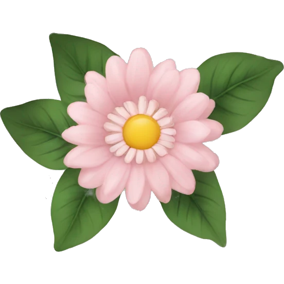 Light pink floral sink emoji