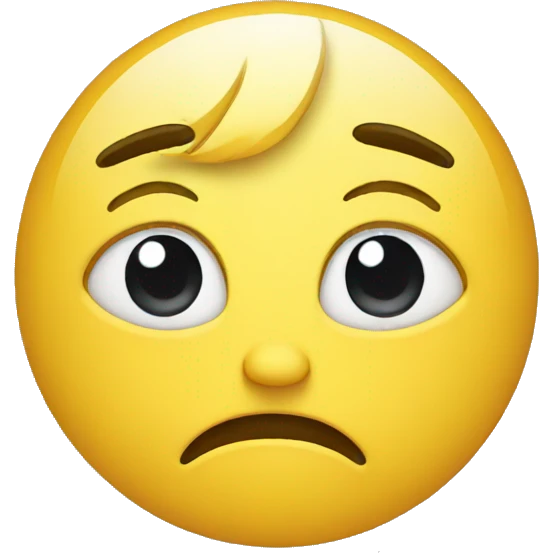 Crying face  emoji
