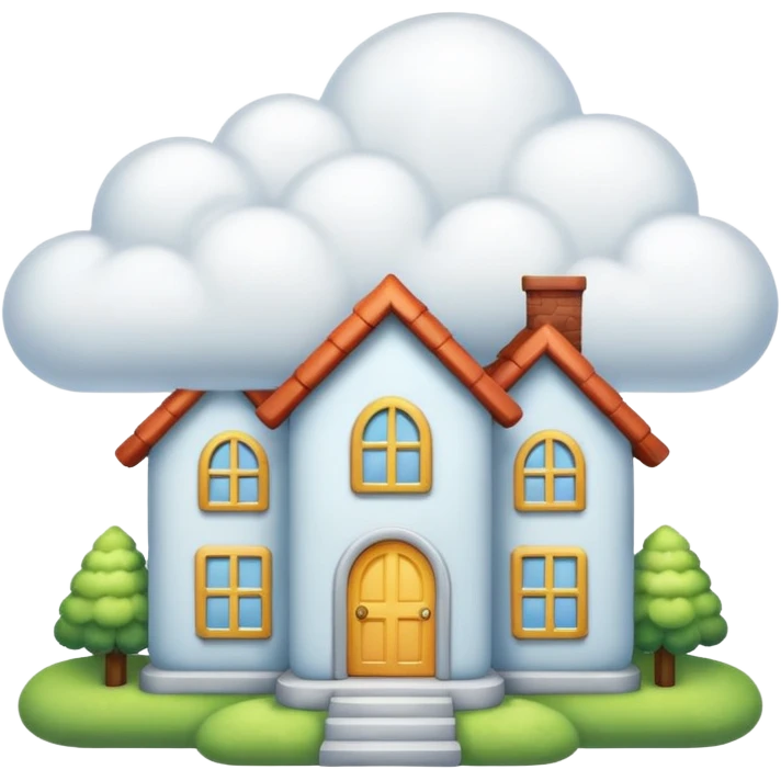 Cloud House emoji