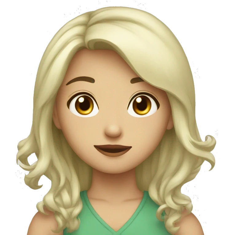 Девушка красивая emoji
