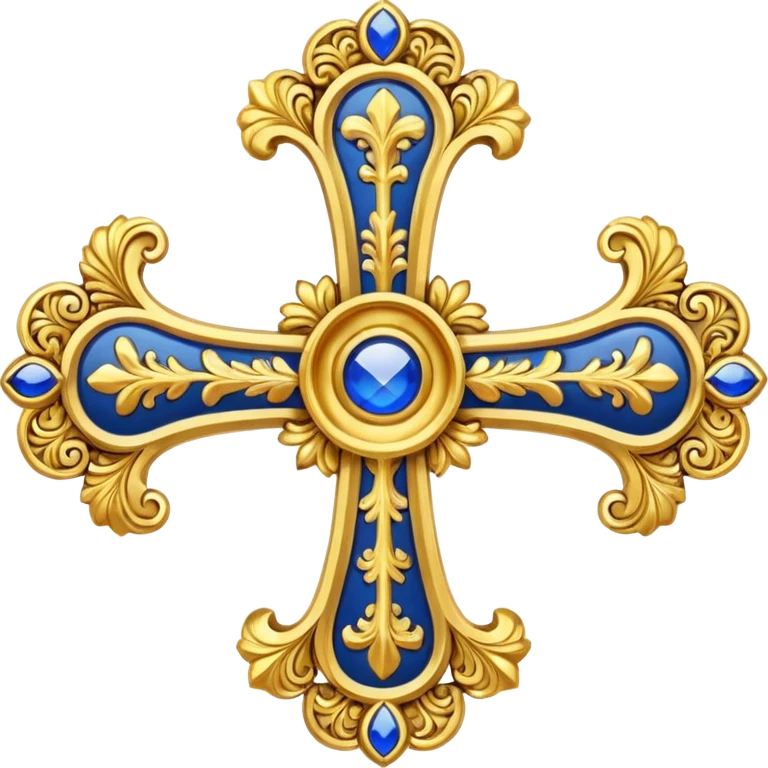 Russian Empire cross emoji