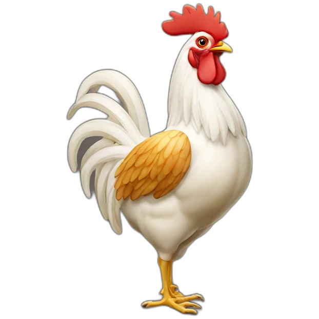 Bier au coq mort emoji