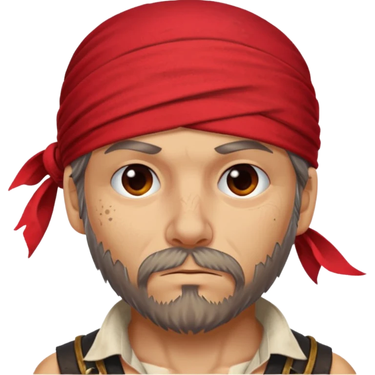tired pirate emoji