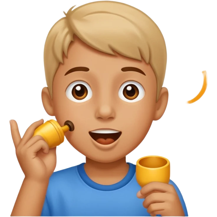 Kids Whistle emoji