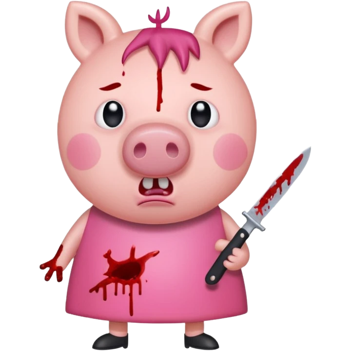 pepa pig de killer emoji