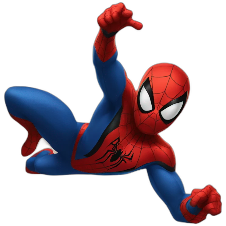 spiderman in action emoji